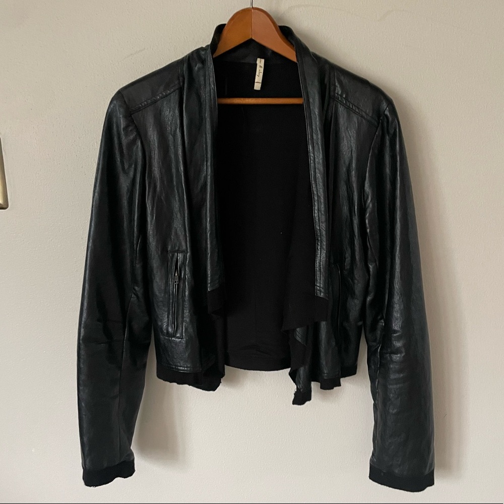 Willow + Clay Vegan Leather Jacket